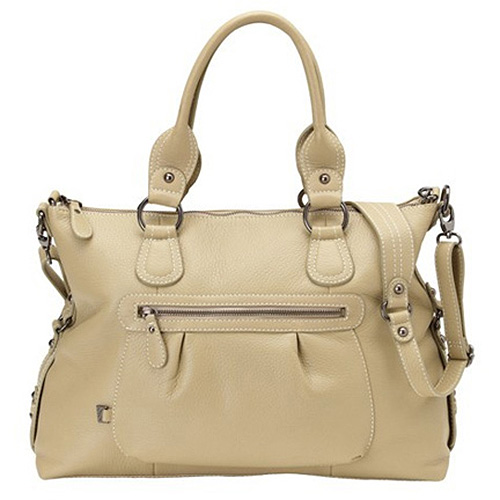 OiOi Tote Slouch Olive Grey