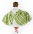 Cuddledry Toddler Cuddlebug Towel in Green