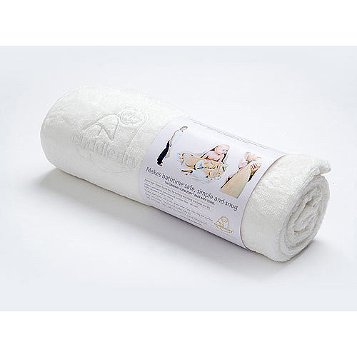 Cuddledry Baby Towel in White