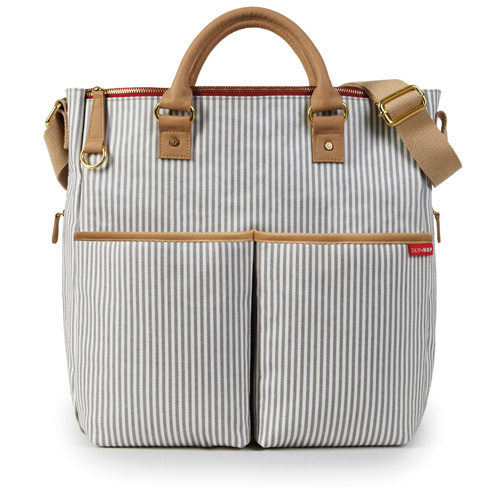 Skip Hop Duo Luxe Baby Changing Bag in French Stripe