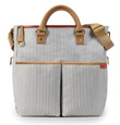 Skip Hop Duo Luxe Baby Changing Bag in French Stripe