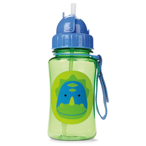 Skip Hop Zoo Straw Bottle Dinosaur