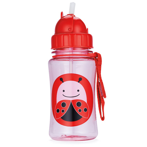 Skip Hop Zoo Straw Bottle Ladybug