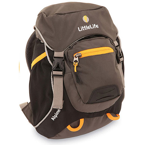 LittleLife Alpine 4 Kids Daysack in Black