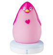 Lumilove Musical Penguin Night Light in Pink